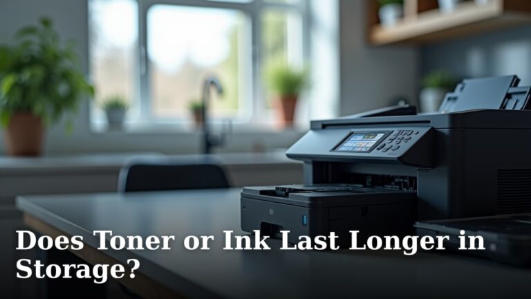Does Toner or Ink Last Longer in Storage?