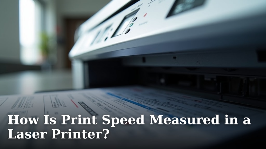 How Is Print Speed Measured in a Laser Printer?