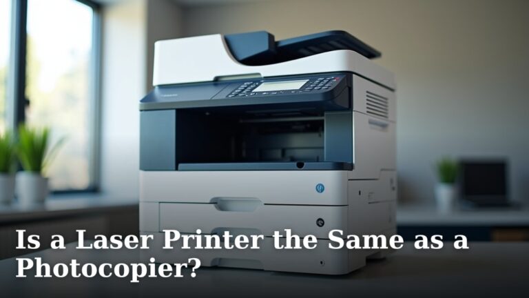 Is a Laser Printer the Same as a Photocopier?