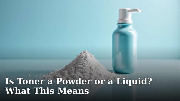 Is Toner a Powder or a Liquid? What This Means