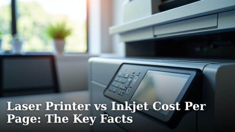Laser Printer vs Inkjet Cost Per Page: The Key Facts