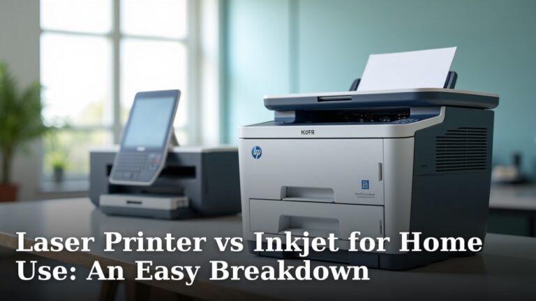 Laser Printer vs Inkjet for Home Use: An Easy Breakdown