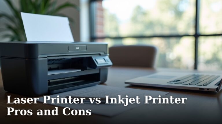 Laser Printer vs Inkjet Printer Pros and Cons