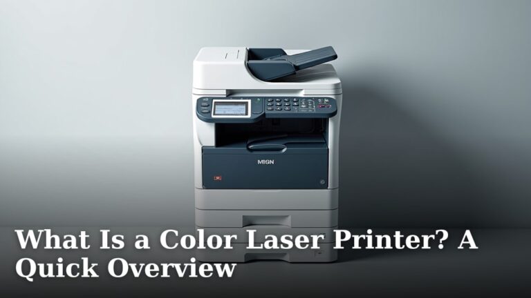 What Is a Color Laser Printer? A Quick Overview