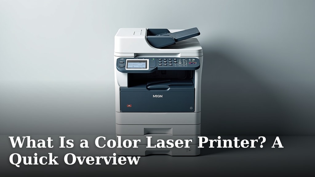 What Is a Color Laser Printer? A Quick Overview