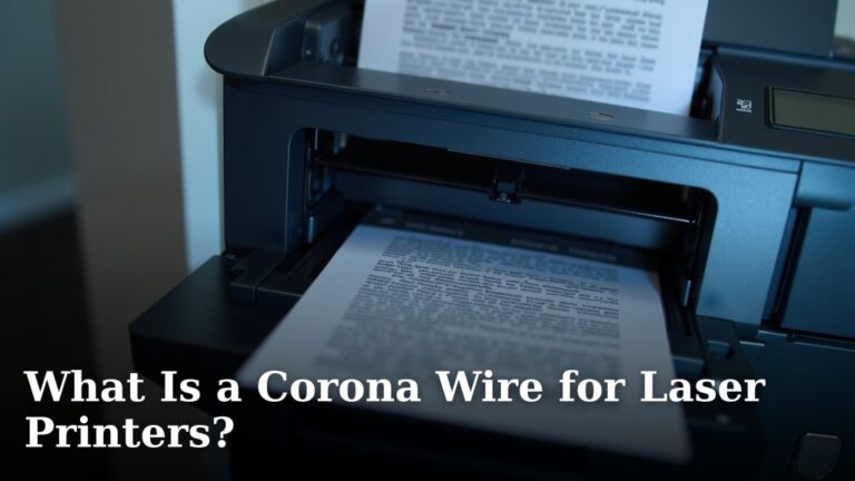 What Is a Corona Wire for Laser Printers?